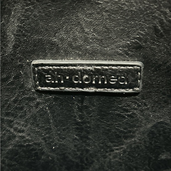 AH DORNED Classic Vegan Leather Messenger. Black 1 Strap Included. - Picture 4 of 6